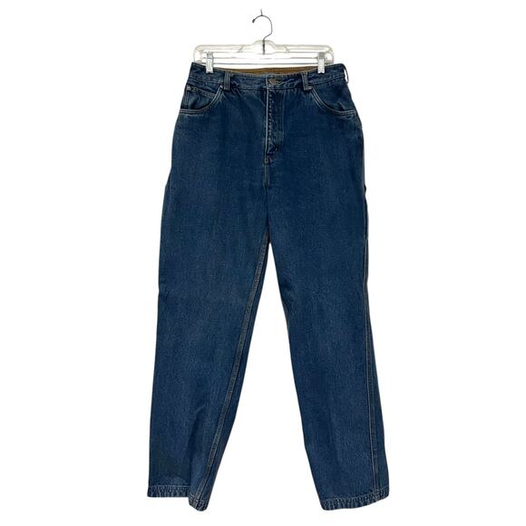 Duluth Trading Co Women’s Carpenter Jeans 100% Cotton Medium Wash Size 10 - Picture 1 of 6